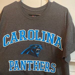 NFL (Carolina Panthers) - *LIKE NEW* Gray Majestic Tee